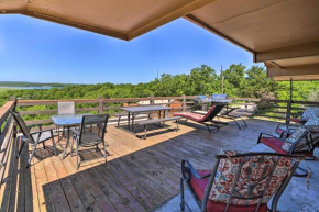 Vian Getaway with Lake Tenkiller Views and Deck!